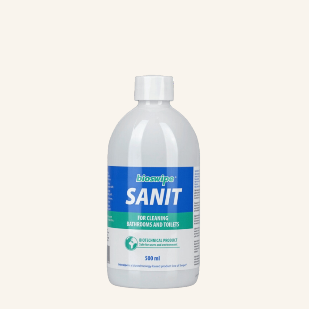 BioSwipe Sanit -saniteettitilojen puhdistusainetiiviste 500 ml