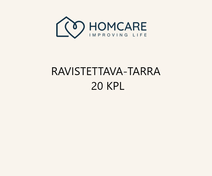 Ravistettava-tarra 20 kpl